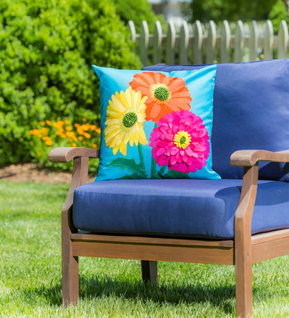 Evergreen - Gerbera Daisy Trio Interchangeable Pillow Cover