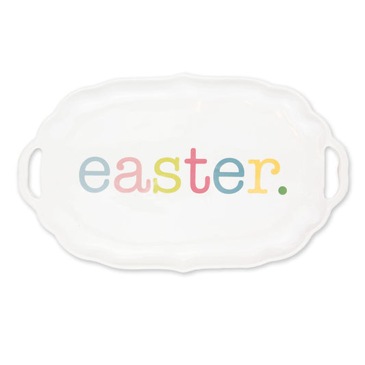 Easter Platter - White
