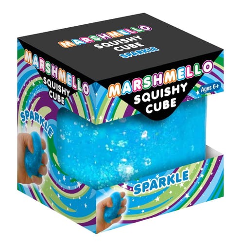 Zorbitz - Marshmello Squishy Sparkle Cube