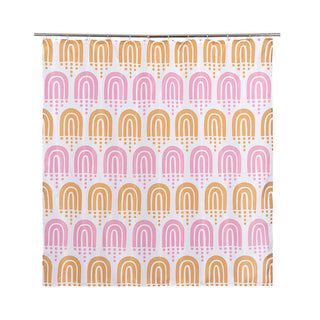 Shiraleah - Rainbow Shower Curtain - Multi Color
