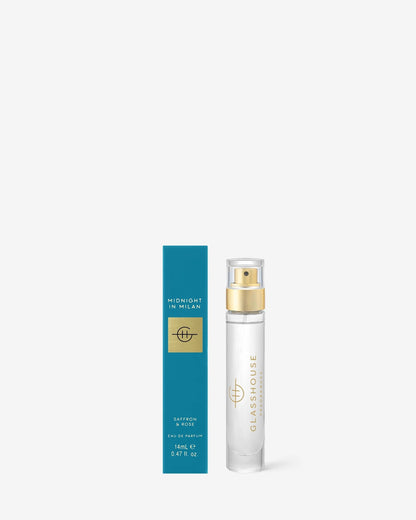 Glasshouse Fragrances - Midnight in Milan Candle | Saffron & Rose  - Eau de Parfum