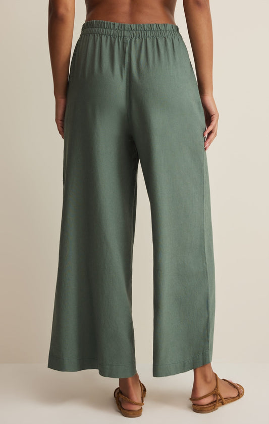 Z Supply - Scout Linen Pant 1575 – Evergreen