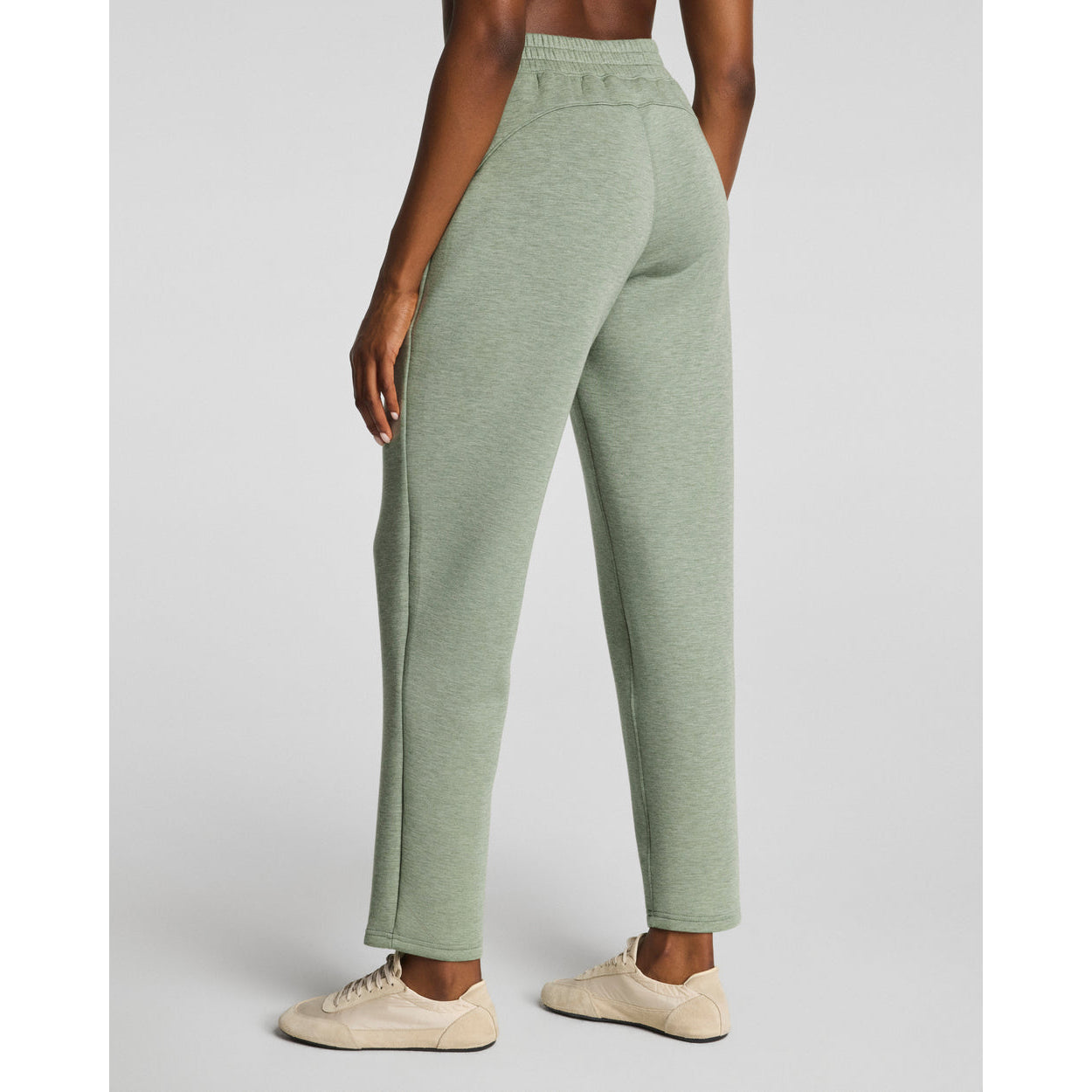 SPANX - AirEssentials, Slim, Straight Pants 2472 - Sage Brush Heather