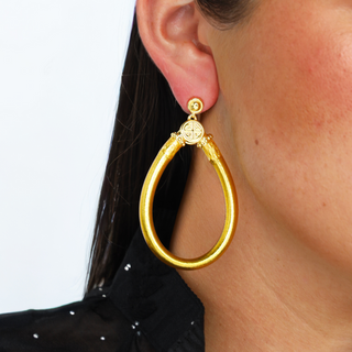 BuDhaGirl - Gold All Weather Earrings