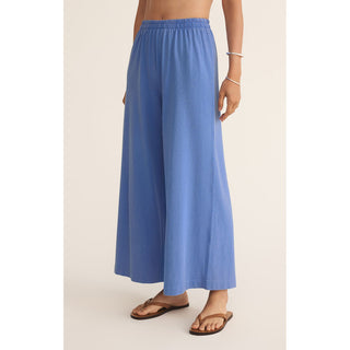 Z Supply - Scout, Jersey Flare Pants - Bay Blue