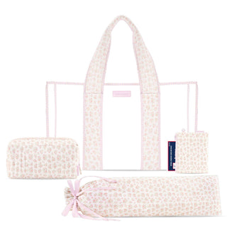 Case-Mate - Mahjong Jelly Tote Set - Ditsy Floral Pink