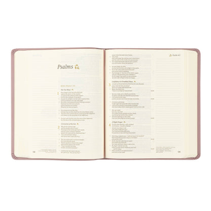 CSB Notetaking Bible: Mauves Theme