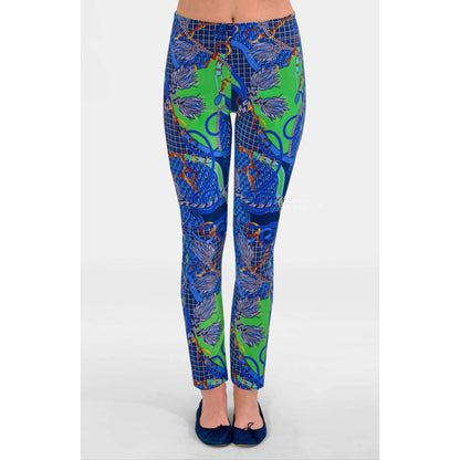 Gretchen Scott - Gripeless Pull On Pants - Ditto - Blues - SALE