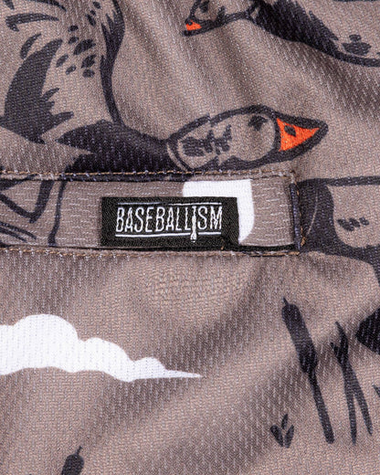 Baseballism - Hardball Hunter Diamond Air Mesh Shorts (Buck Skin) - Youth - SALE