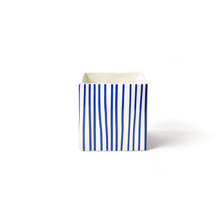 Coton Colors - Skinny Stripe, Mini Nesting Cube 5.75” - Indigo *