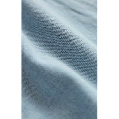 Everyday Ultra Soft Denim Button Down Top – Light Wash (Pairs with Seaway Shorts)