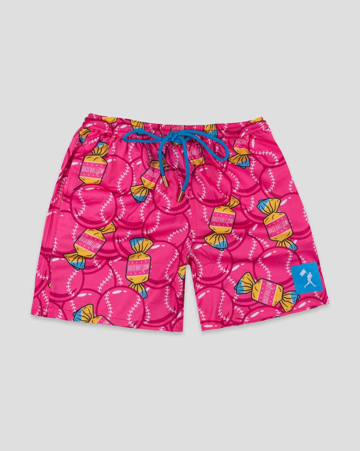 Baseballism - Bubbles and Doubles Diamond Air Mesh Shorts - Youth - SALE