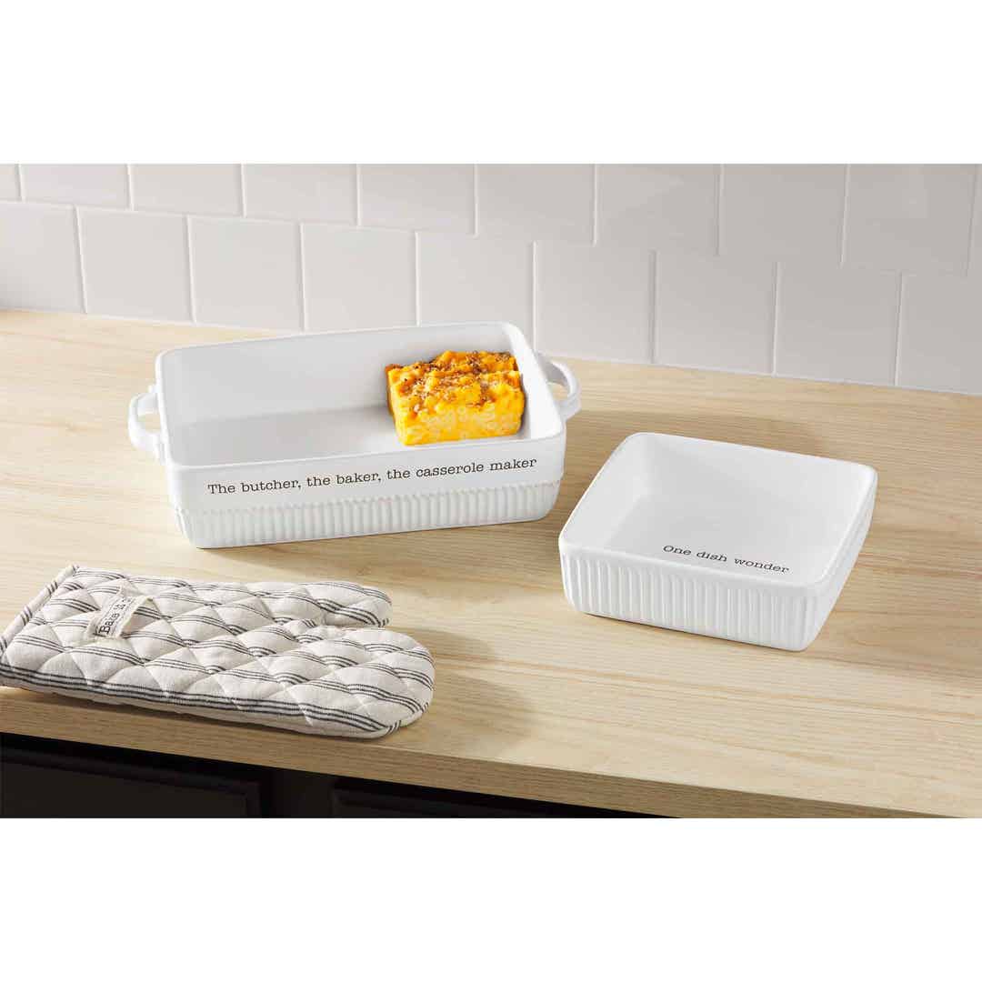 Mud Pie - Casserole Baker Dish Set