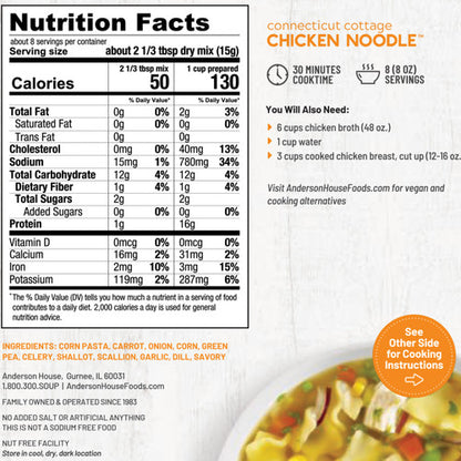 Connecticut Cottage Chicken Noodle Soup - SALE
