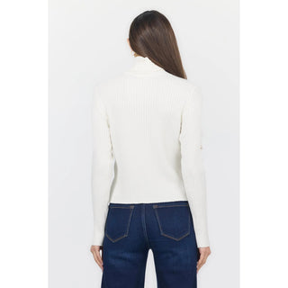 Dear John Arlen Long Sleeve Sweater – Off White