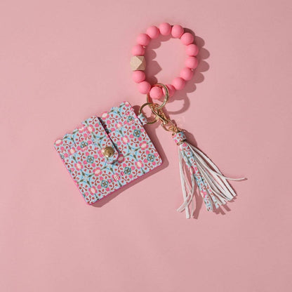 Laura Park Gasparilla Keychain Wristlet Wallet