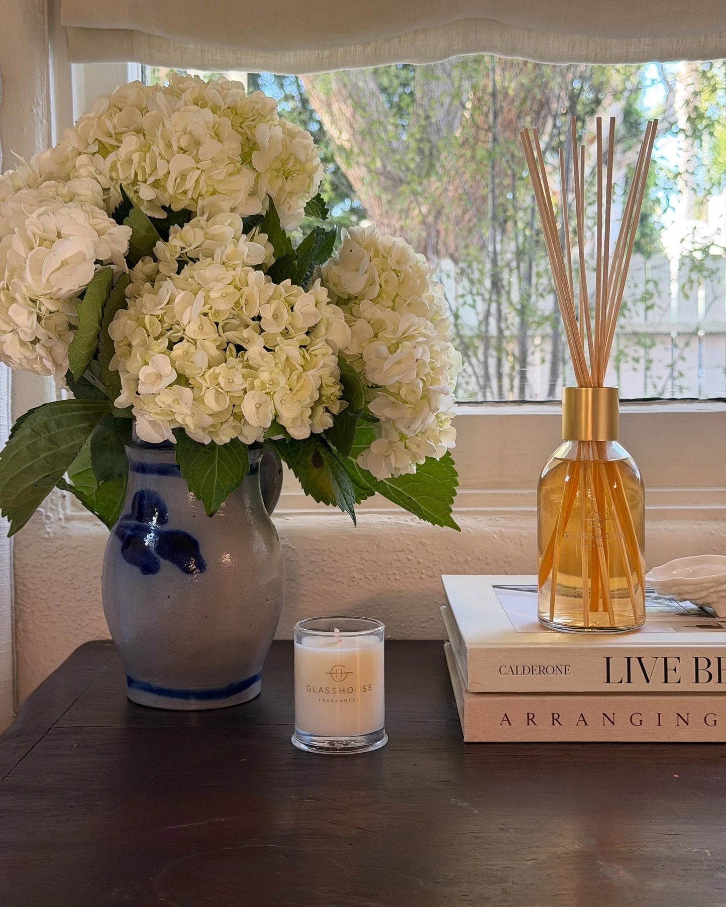 Glasshouse Fragrances - Midnight in Milan Candle | Saffron & Rose