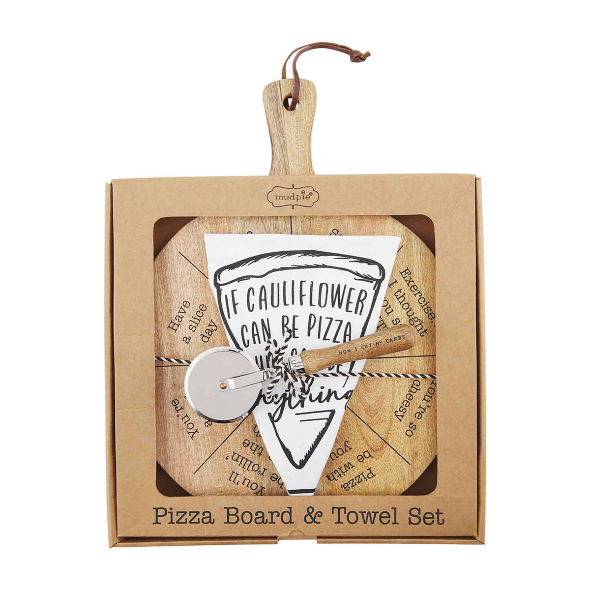 Mud Pie - Pizza serving Board
