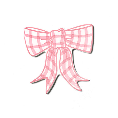 Coton Colors -  Gingham Bow Attachment - Pink