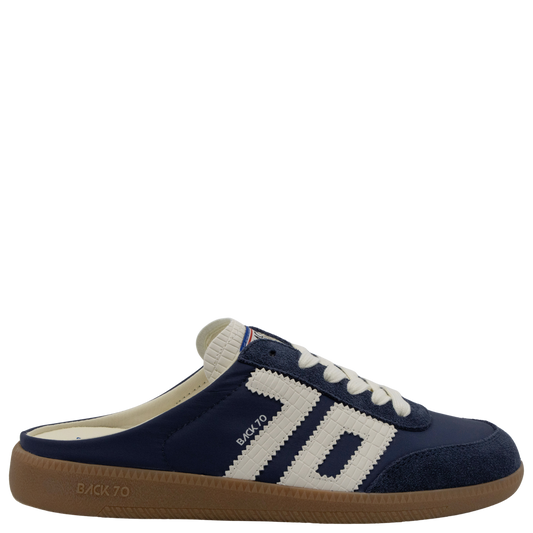 Back 70 - Easter Backless Sneaker - Navy