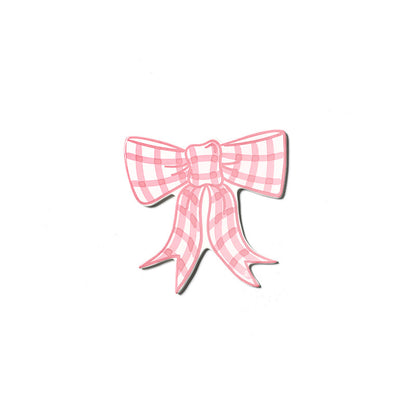 Coton Colors -  Gingham Bow Attachment - Pink