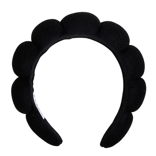 Bella -  Plush Spa Headband 0783 - Black