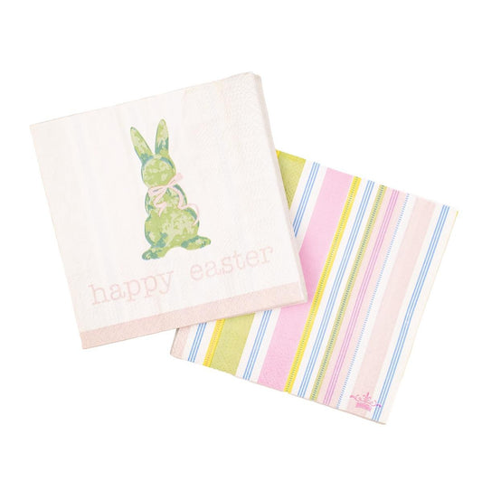 RS - Boxwood Bunny Cocktail Napkins (pack of 20)