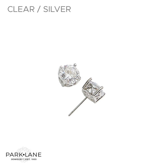 Park Lane Jewelry - Impressions Earrings Silver / Clear