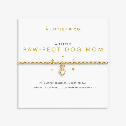 'Paw-Fect Dog Mom’ 9519 - Gold Bracelet