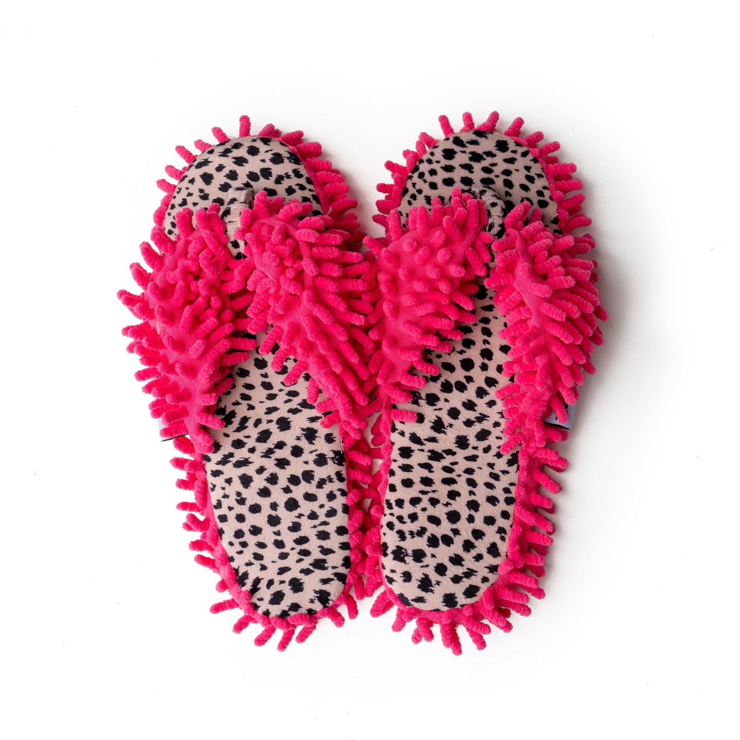 Two Left Feet, Aunt Deloris House Slippers - Hot Pink