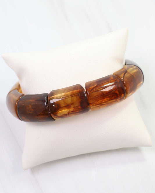 Elwood Stretch Bracelet Tortoise