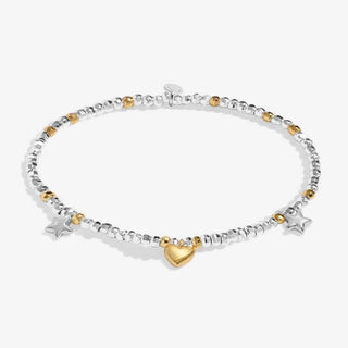 Sparkle Confetti ‘Happy Birthday’ 9738 - Crystal, Gold & Silver Bracelet