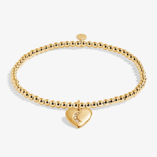 ‘Love You to the Moon and Back’ - 9757 - Gold Bracelet