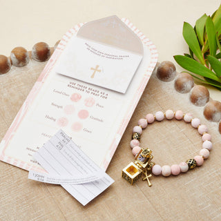 JZ - Rose Prayer Bracelet -
