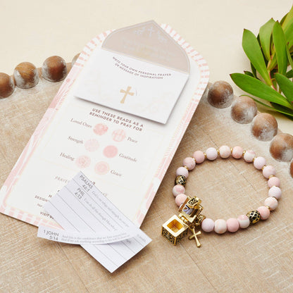JZ - Rose Prayer Bracelet -