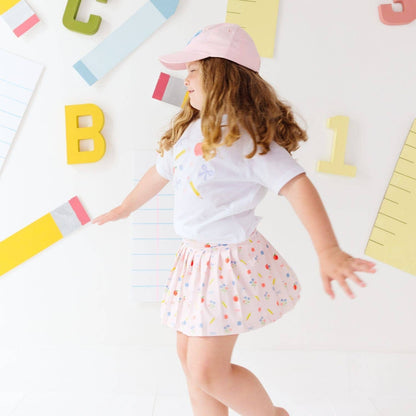 Ditsy Floral Back To School Short Sleeve T-Shirt - SALE