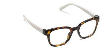 Peepers Aubrey Blue Light Reading Glasses – Tortoise/White