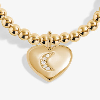 ‘Love You to the Moon and Back’ - 9757 - Gold Bracelet