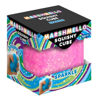 Zorbitz - Marshmello Squishy Sparkle Cube
