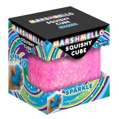 Zorbitz - Marshmello Squishy Sparkle Cube
