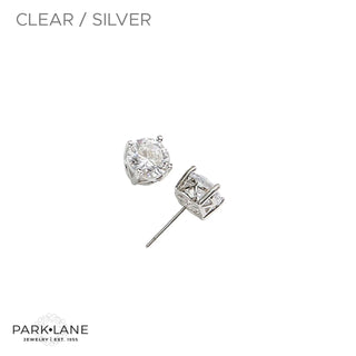 Park Lane Jewelry - Impressions Earrings Silver / Clear