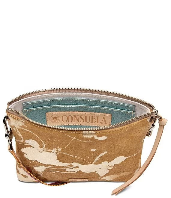 Consuela  - Midtown Metallic Splattered Suede Crossbody Bag - Marlow