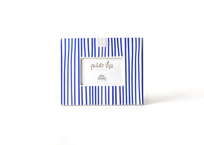 Coton Colors - Skinny Stripe Mini Picture Frame - Indigo