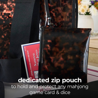 Case-Mate - Mahjong Jelly Tote Set - Tortoiseshell Bow