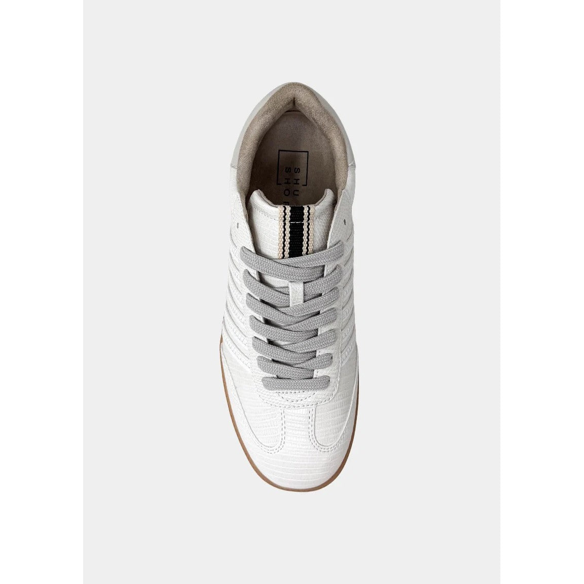 SHUSHOP  - Stevie Sneaker – Bone Lizard