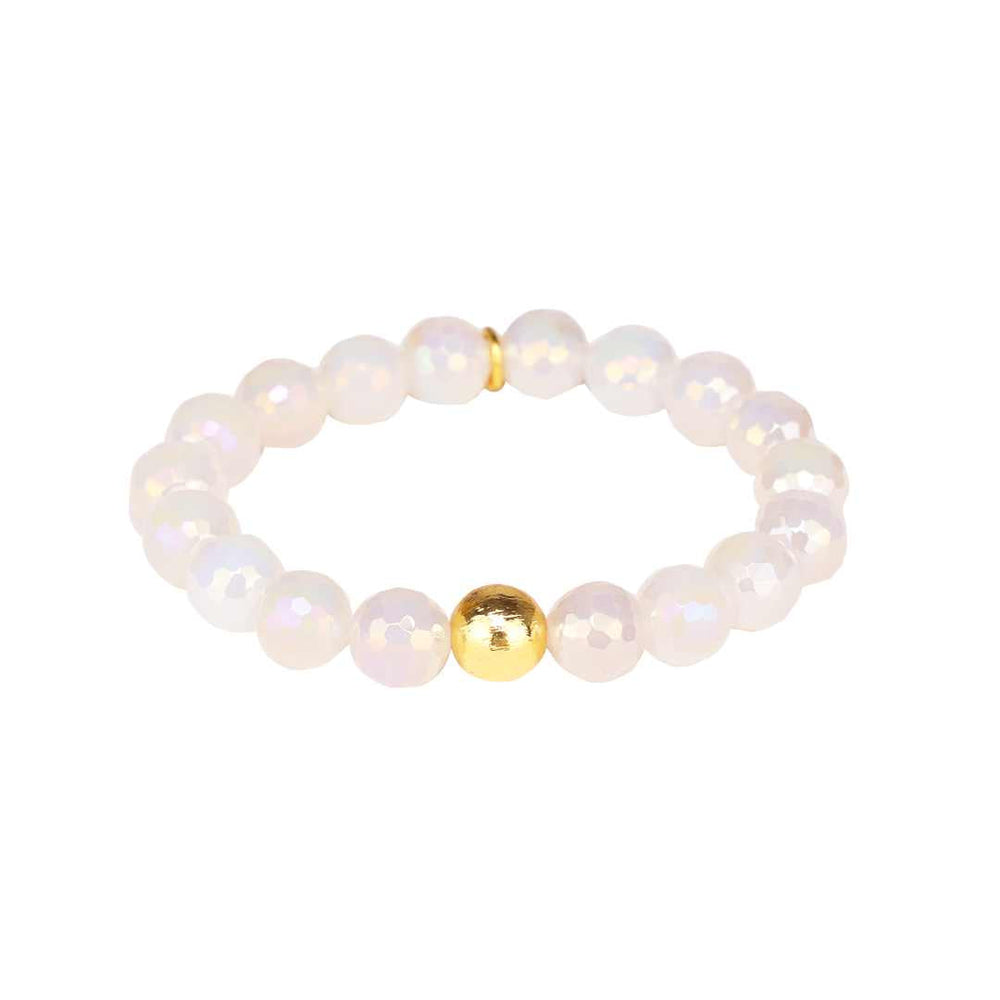 Budha Girl - Melange Bracelet - Snow