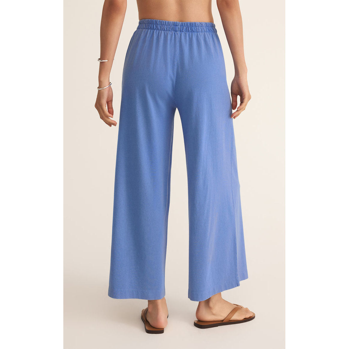 Z Supply - Scout, Jersey Flare Pants - Bay Blue