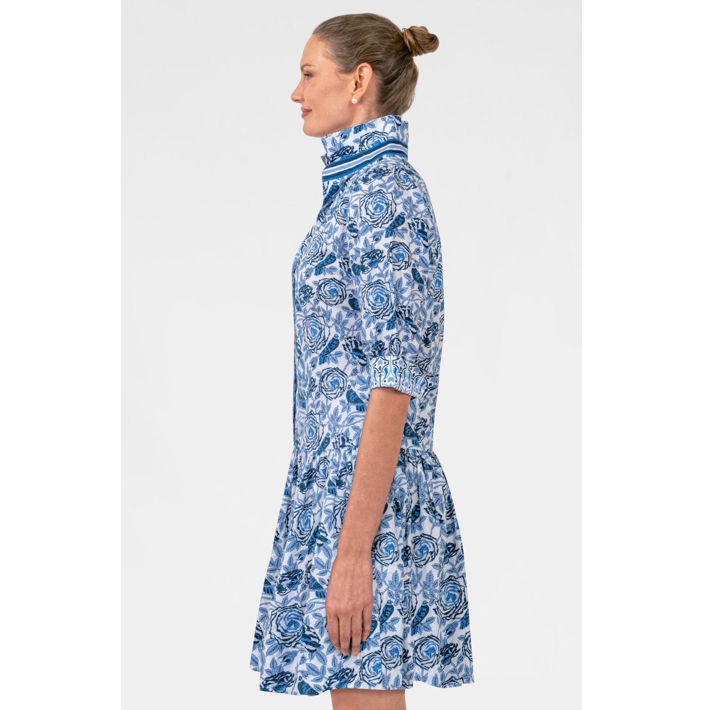 Gretchen Scott - So Sweet Dress - Smell The Roses - Blue