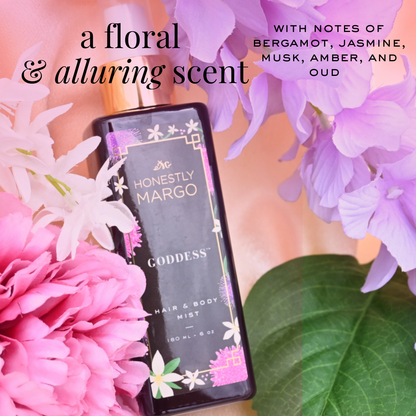Honestly Margo - Goddess Hair & Body Mist