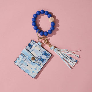 Laura Park Ocean Breeze Keychain Wristlet Wallet